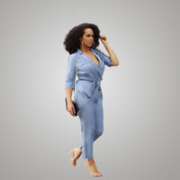 Breezy Denim Jumpsuit