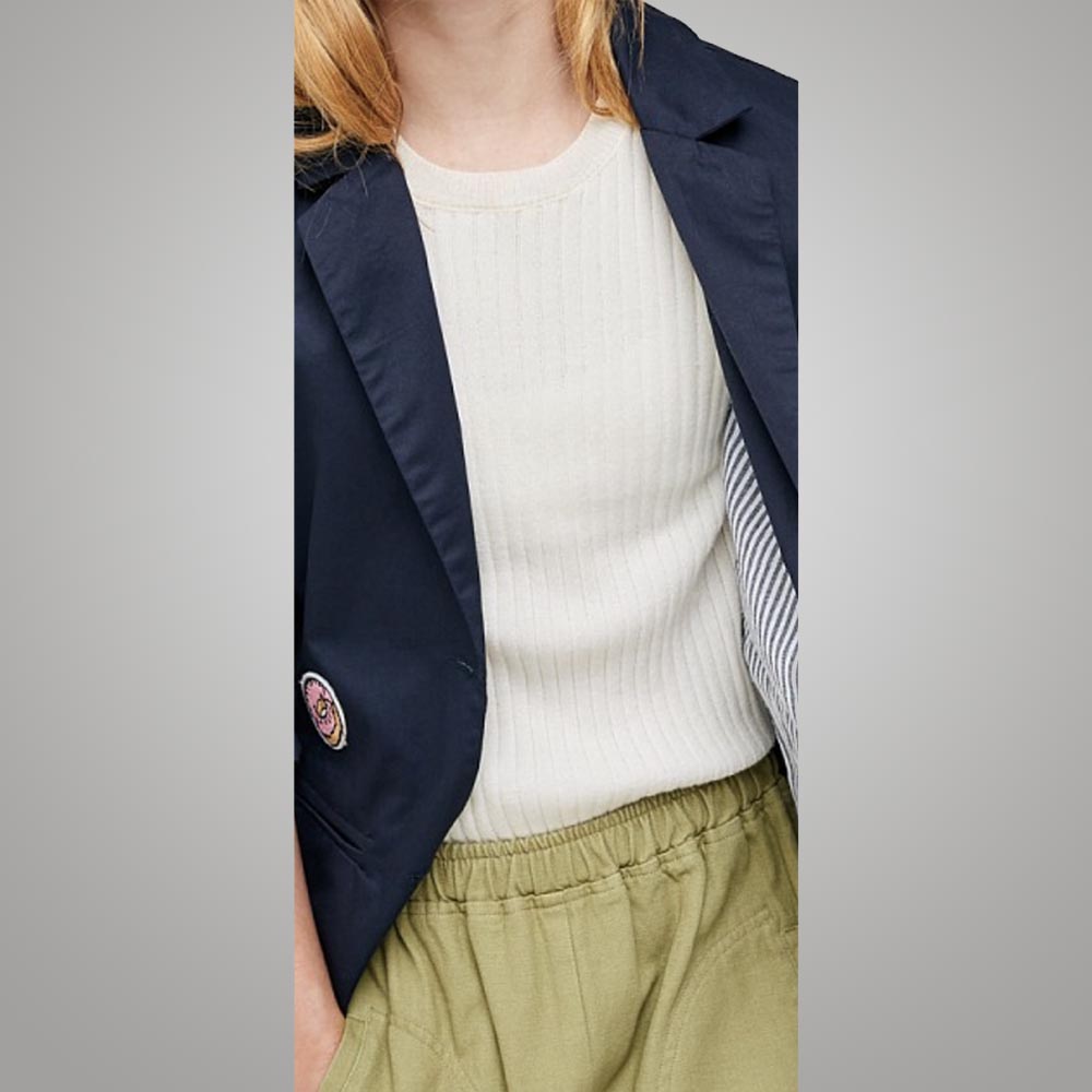 Sequin Patchwork Blazer
