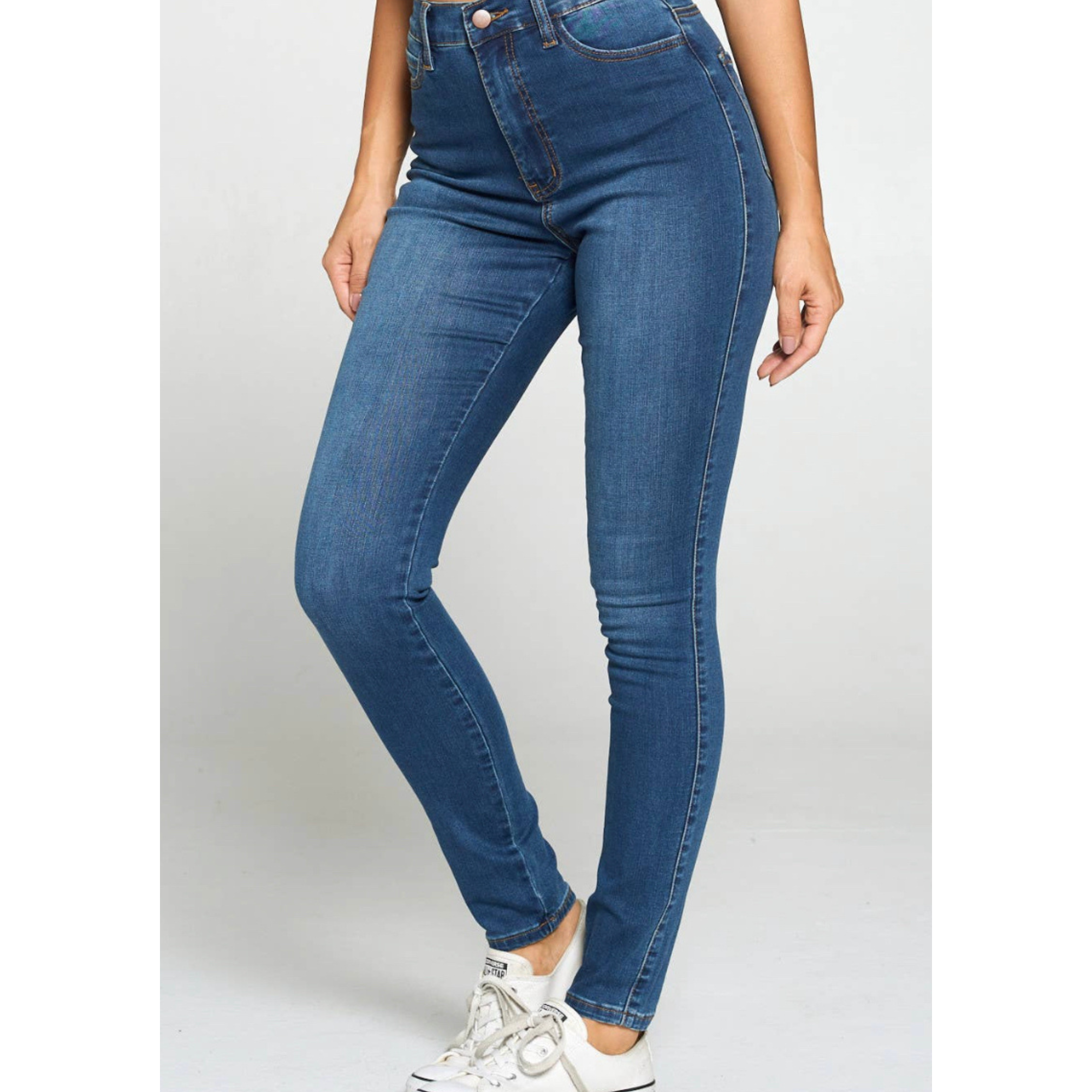 Modern High Waist Max Stretchy Skinny Jeans