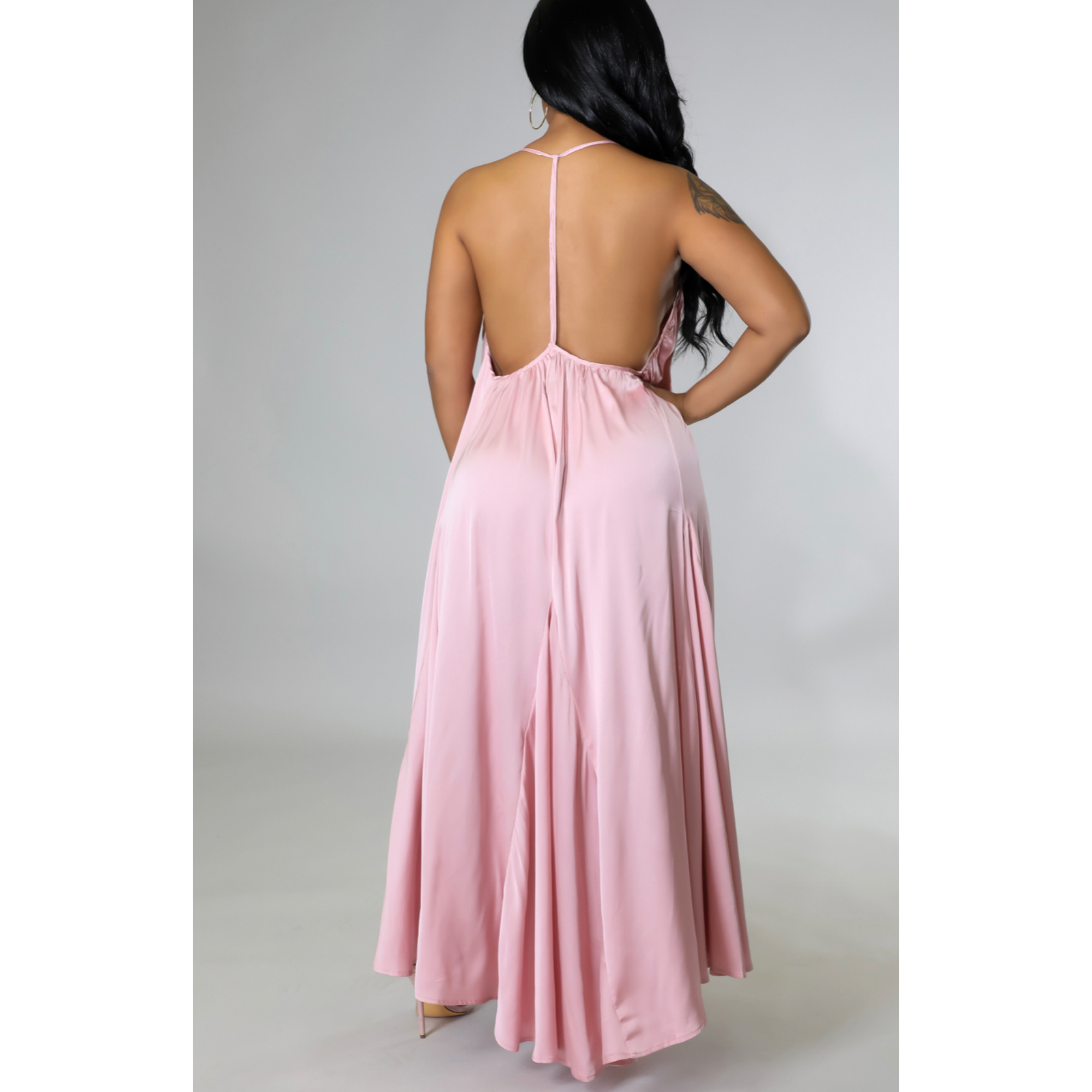 Satin Lady Dress